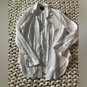 J. Crew white button down shirt